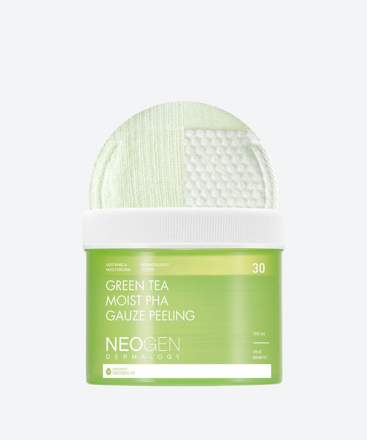 Green Tea Moist PHA Peeling Pads 30 Sheets
