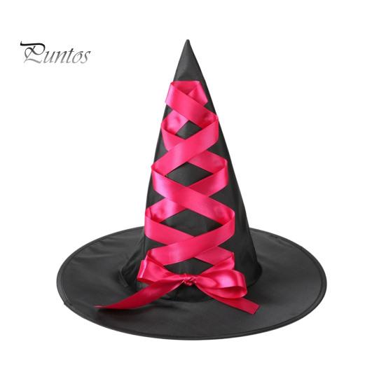 Classic Wizard Character Headwear Halloween Witch Hat, Reusable Oxford Cloth Pointed Stage Performance Costume Hat for Costume, Carnival, Masquerade,