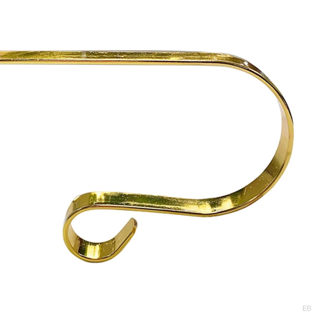 10 Stück Weihnachtsstrumpfhalter Haken Leichtgewicht Rutschfest Kreative Aufhänger