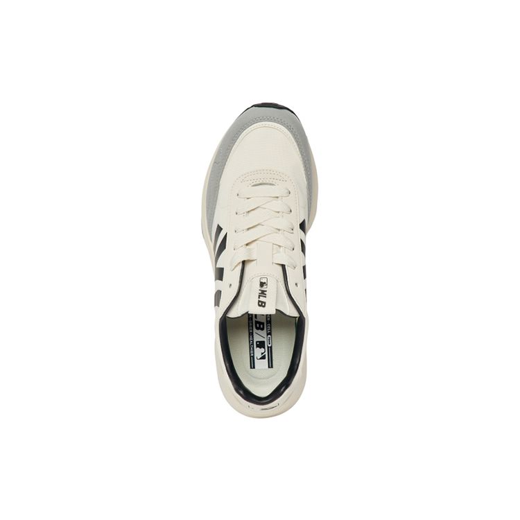 MLB Chunky Jogger Fabric Leather Comfortable Versatile Shock Absorbing Non-Slip Wear-Resistant Low-Top Dad Shoes Unisex Sneaker 3ASXX112N-5OWHS