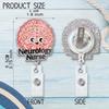 Fun Flashing Brain Badge Clip for Neurology Nurses. Perfect Gift for ICU & Psychotherapists.