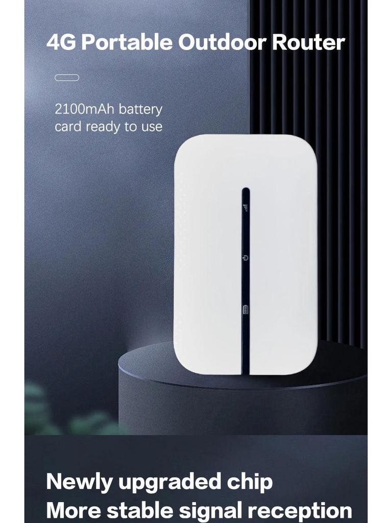 4G Portable WiFi Mobile Router with SIM Slot for Myanmar & Philippines (M8 Model)