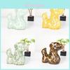 Resin Animal Figurine Home Decor With Natural Crystal For Office And Gift Ideas