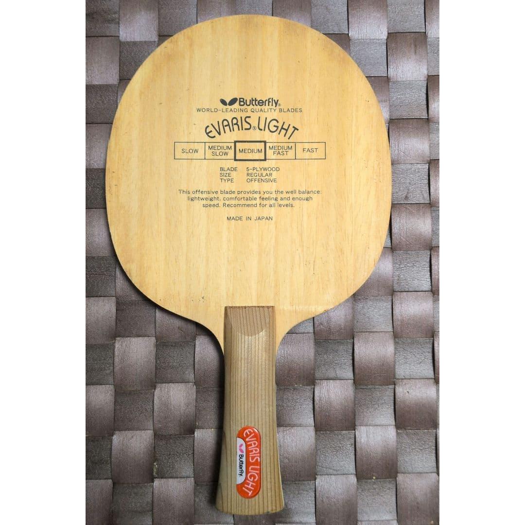 Used Butterfly EVARIS LIGHT FL Butterfly Racket Rare