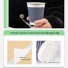 Deli Disposable Paper Cups with Stirrers