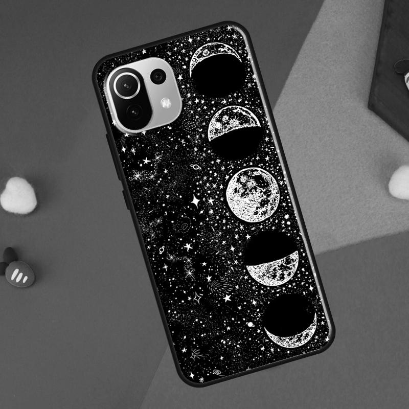 Moon Stars Space Cover For Xiaomi 14T Pro 11T 12T 13T 13 14 Ultra POCO X7 Pro X3 X5 F3 F5 F6 M6 X6 Pro Case