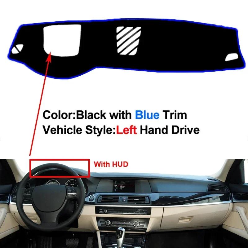 Car Dashboard Cover Non Slip Pad For BMW 5 Series 2010 2011 2012 2013 2014 2015 2016 Car Dash Mat Sun Shade Pad Anti-UV Cushion