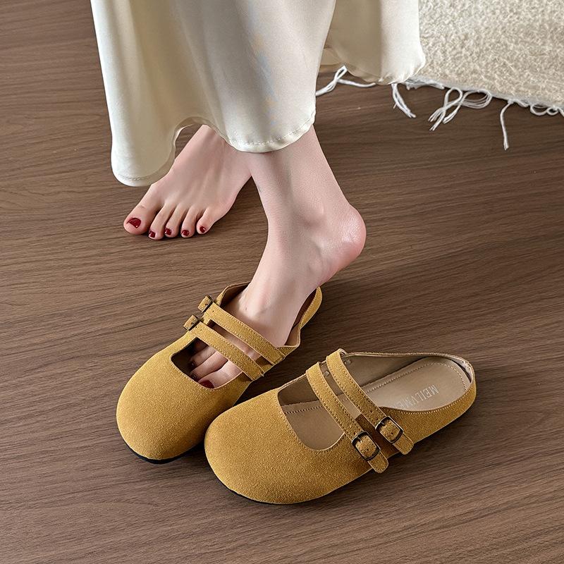 

Spring and Autumn soft-soled single shoes fashionable women s niche versatile shallow mouth personalized women s shoes 35 жёлтый