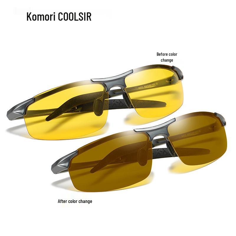 Men's Polarized Aluminum-Magnesium Sunglasses 8177 - Day & Night Vision