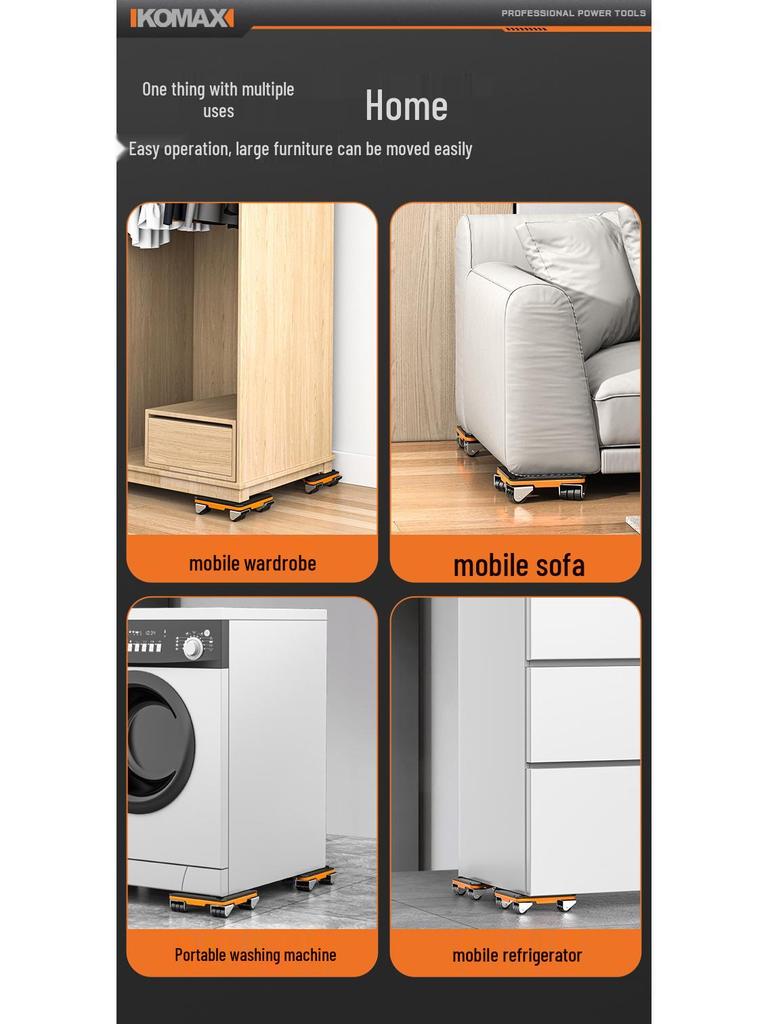 Universal Caster Wheel for Moving Heavy Furniture and Sofas