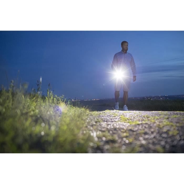 Lampe de poche - BRENNENSTUHL - LuxPremium TL 600 AF - LED CREE - Focus réglable - Noir