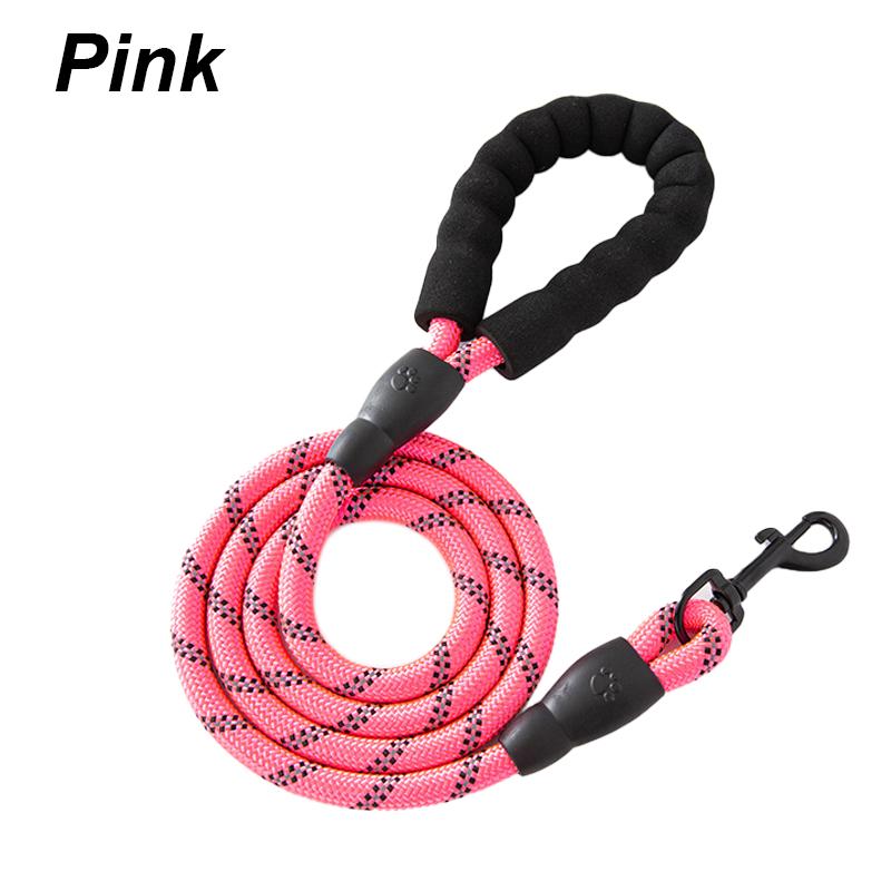 3m pet Reflective Nylon tow rope non slip foam handle pet Adjustable towing ropes  large middlesmall dogs outdoors Pet Supplies