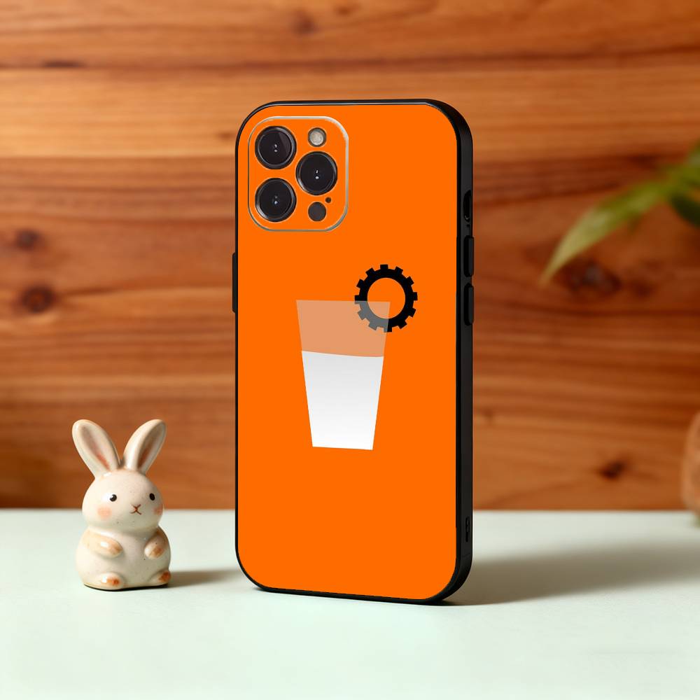 A C-Clockwork O-Orange Phone Case For iPhone17,16,15,14,13,12Plus,Pro Max,XS,5G Soft Silicone Black Cover