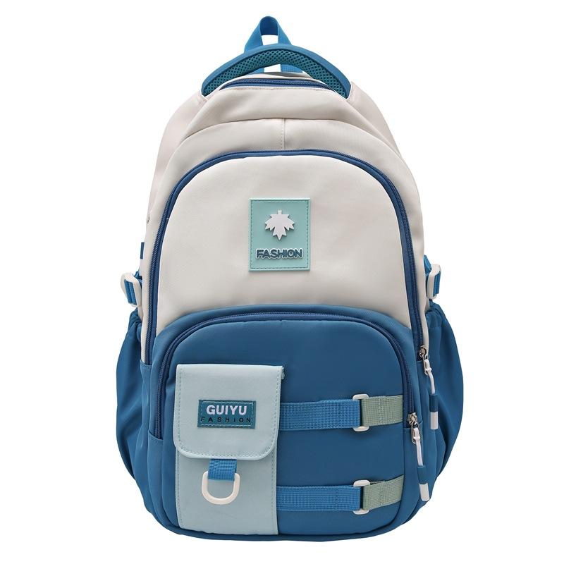 Neuer Freizeitrucksack Koreanische Version Große Kapazität Mittelschüler Schultasche Schlichte Japanische Koreanische Version Paar-Rucksack
