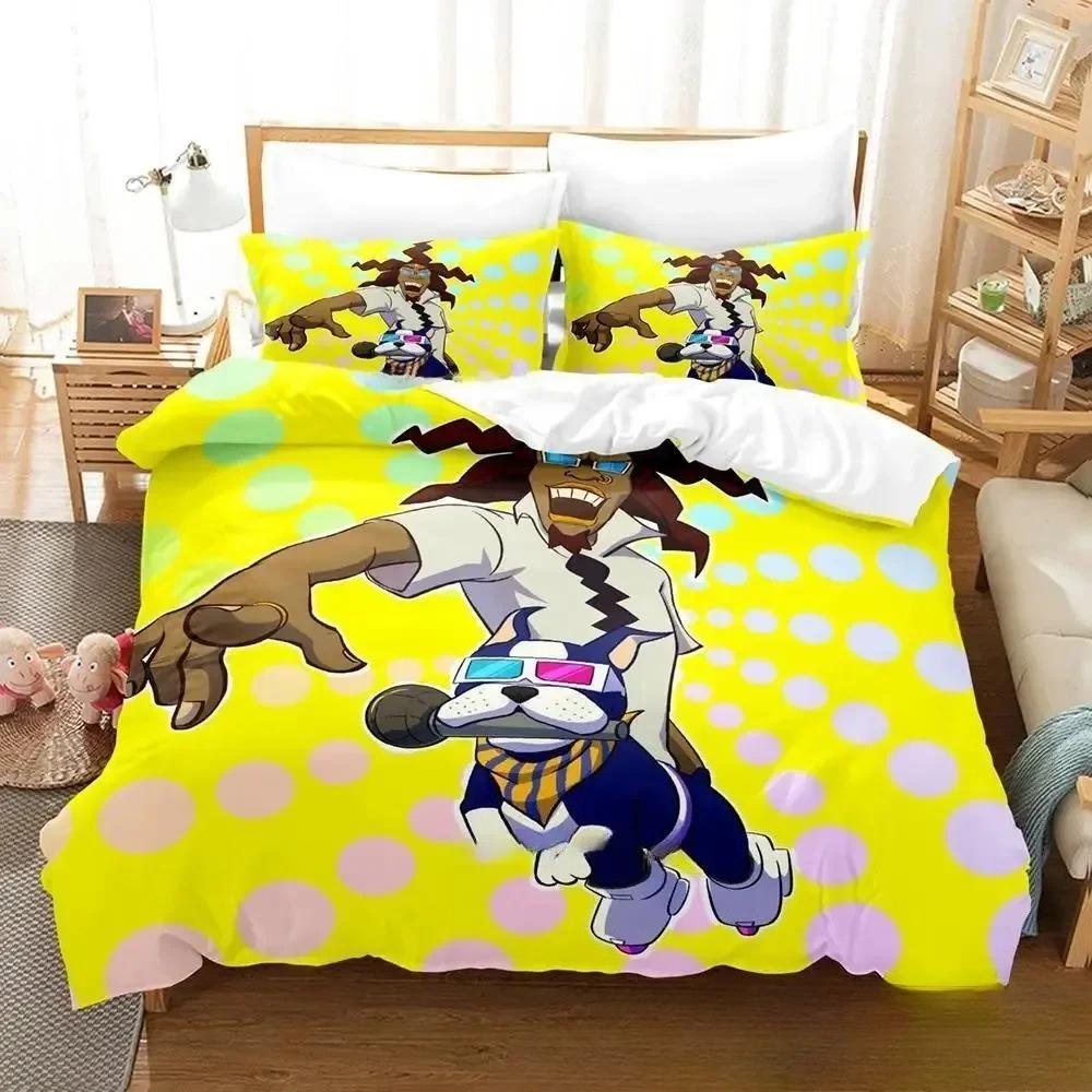 Dj Professor K Bedding Set Printed Bed Set With Pillowcase Bed Duvet Cover Soft Queen King Size Bedclothes Home