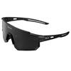 SCVCN Unisex Outdoor Cycling Sunglasses: Windproof & Sandproof One-Piece, Sporty Design