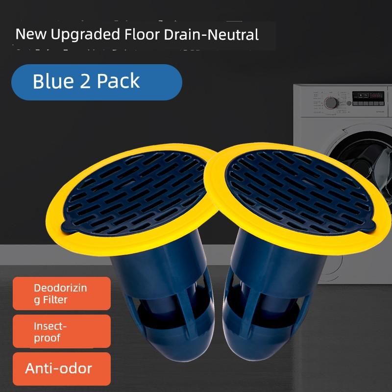 Floor Drain Odor Preventer Toilet Sewer Anti-Odor Plug Sealing Cover Downcomer Insect-Proof Deodorant Handy Gadget X