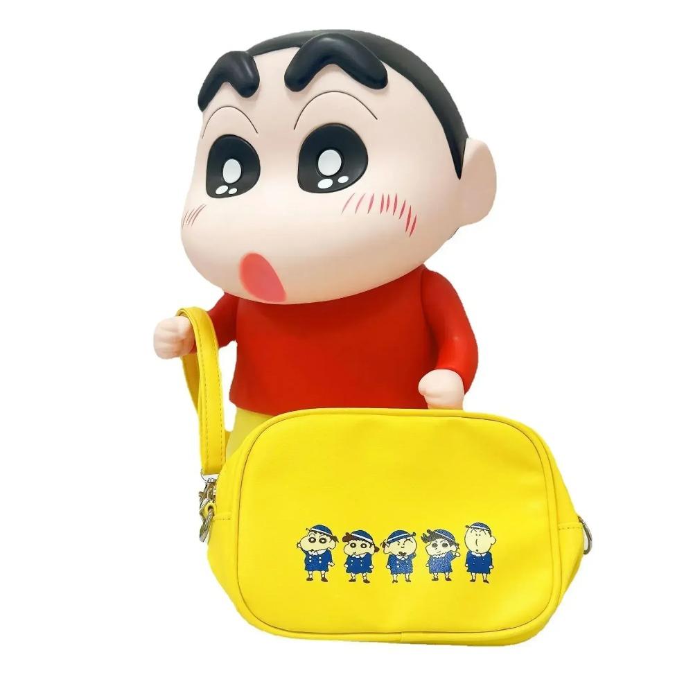 Crayon Shin-Chan Figure Anime Figures Model Personalized Creative Figures 1:1 Large Vinyl Superman Shinchan Figure Ornaments Toy