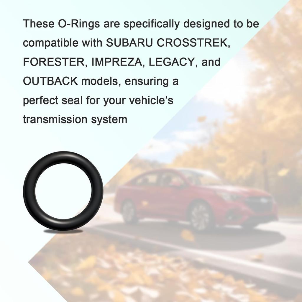 Pack of 5 806912200 O-Ring CVT Transmission Control Valve Seal,Compatible with Subaru Crosstrek,Forester,Impreza,Legacy,Outback Models –