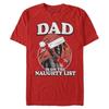 T-shirt Graphique Deadpool Marvel Comics Mad Engine Bad Dad - Rouge Taille S-5XL T-shirt Unisexe