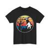Bigfoot Abduction Shirt | Cosmic Space Graphic Tee | Alien UFO T-Shirt
