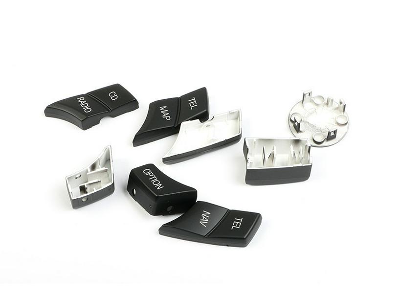 Compatible with BMW E Platform Central Control Multimedia Buttons for Older 3 Series, 5 Series, X5, X6, E90, E70 iDrive Controllers.