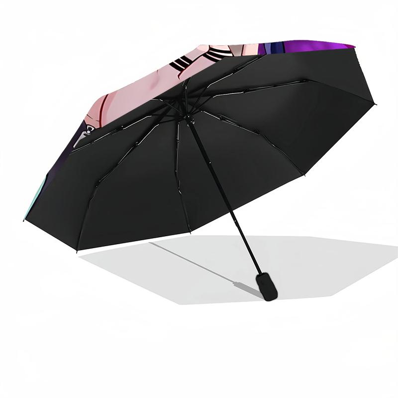1pc KPop Demon Hunters ZOEY4 Umbrella, Sun Protection, And UV Shielding. It Has Eight Sturdy Ribs for Outdoor Use And Perfect Gift