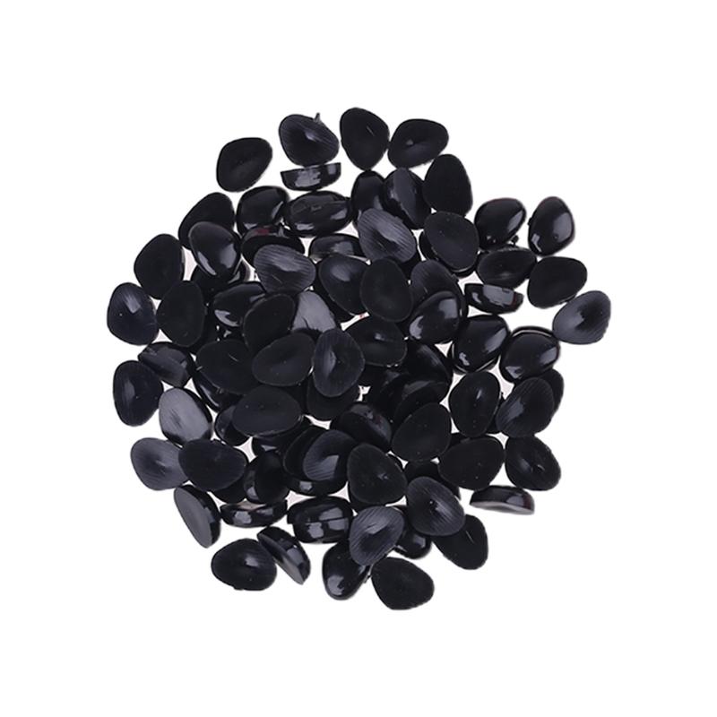 (100pcs) Multiple Sizes Fake Noses Acrylic for Doll Handworks and Craft Plastic Noses for Kids Gifts Making