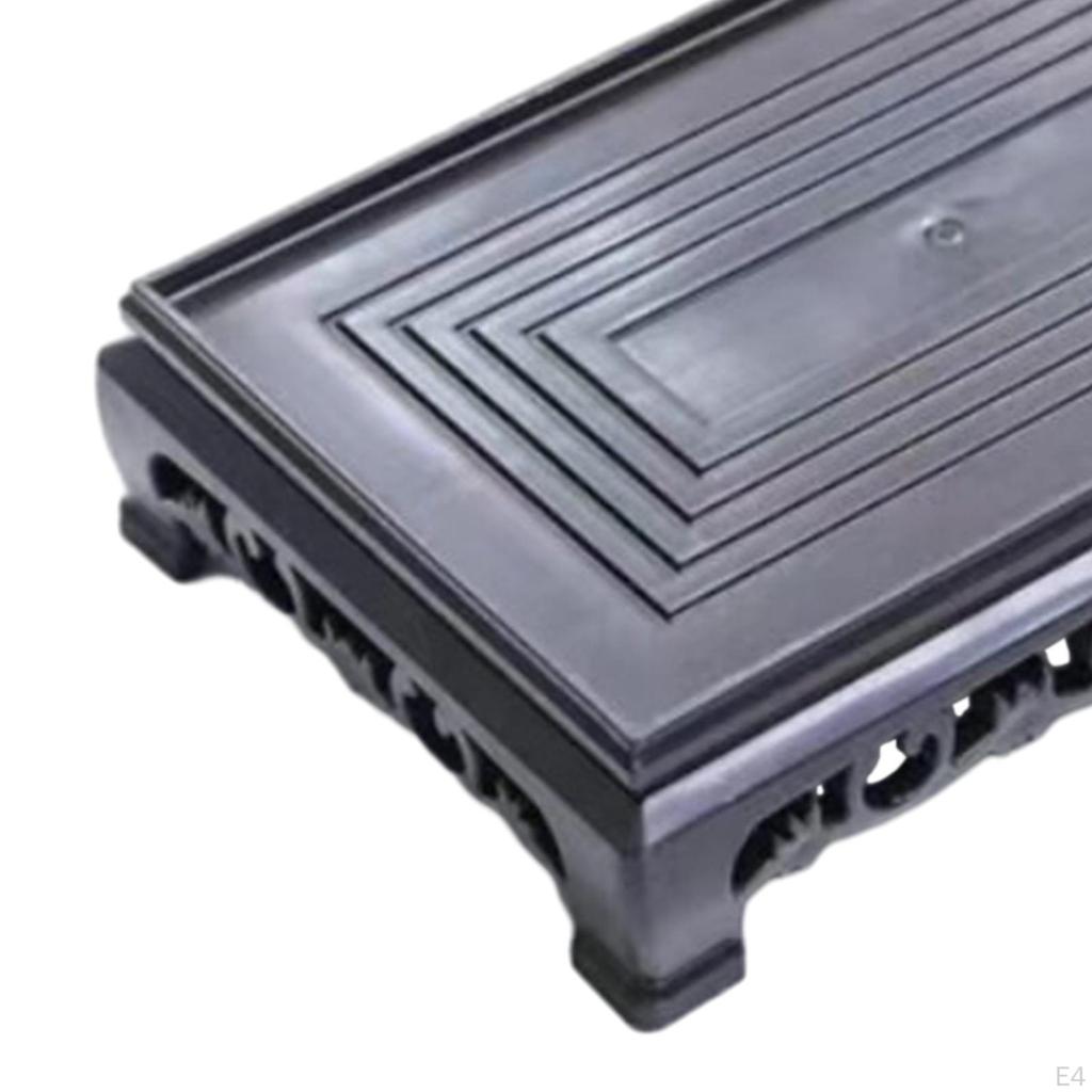 Fish Bowl Stand Riser Vintage Flower Pot Tray Vase Display for Yard Indoor Outdoor