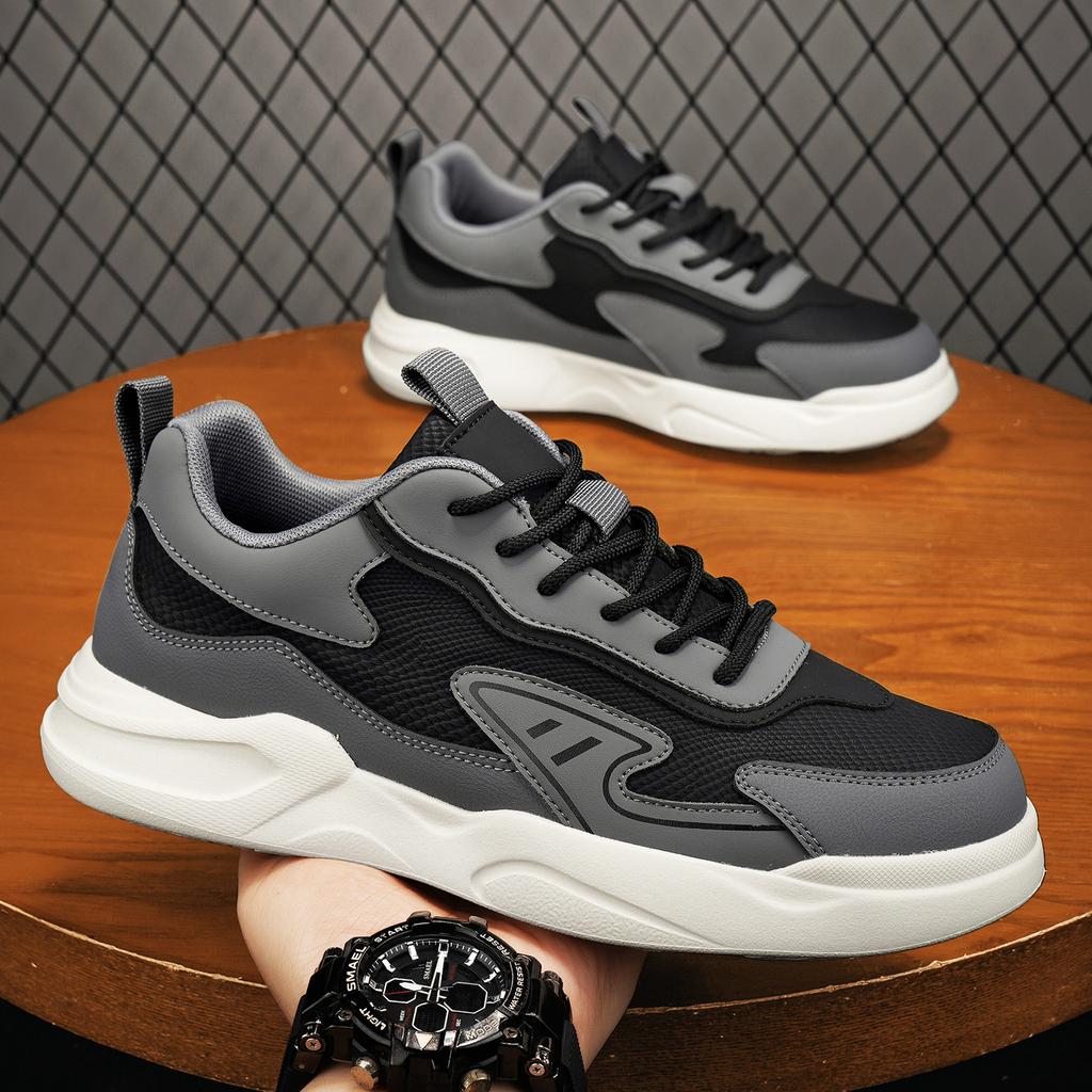 Men Chunky Casual Sneakers Breathable Sport Shoes for Walking Travel Commuting Streetwear and Everyday Wear Sizes 39-44