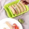 Sausage Molds, DIY Sausage Molds, Silica Gel Sausage Molds, Silica Gel Kitchen Supplies, DIY Food Cooking Aids, 6 Molds per Pack (Green)