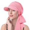 Wide Brim Headscarf Hat With Leopard Print And Floral Pattern Summer Style For Women And Men