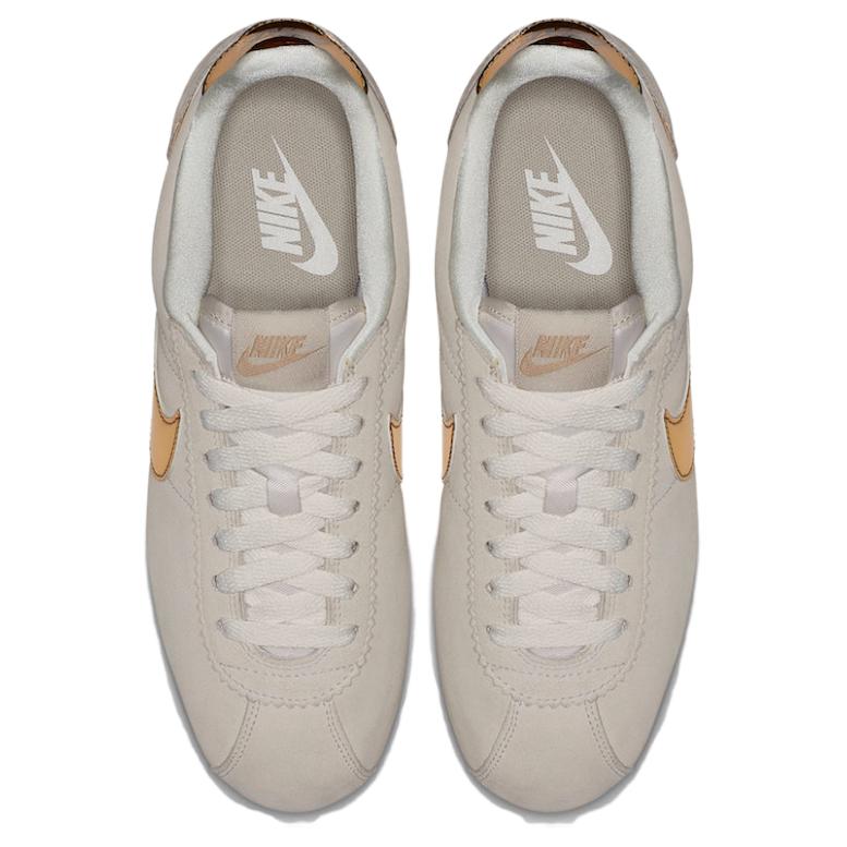 New Nike Classic Cortez Phantom Metallic Gold Women's 902856-013