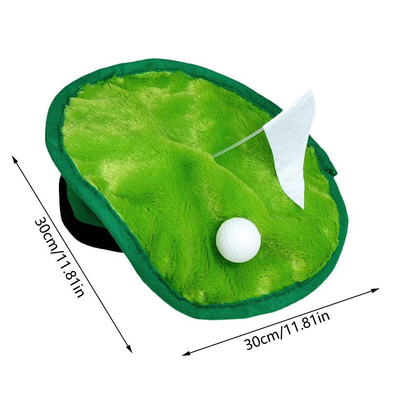 Lustige Golfer Baskenmütze Golf Themenparty Kopfbedeckung Mit Golfball Flagge Platz Mann Frau Neuheit Kostümhut Partyzubehör