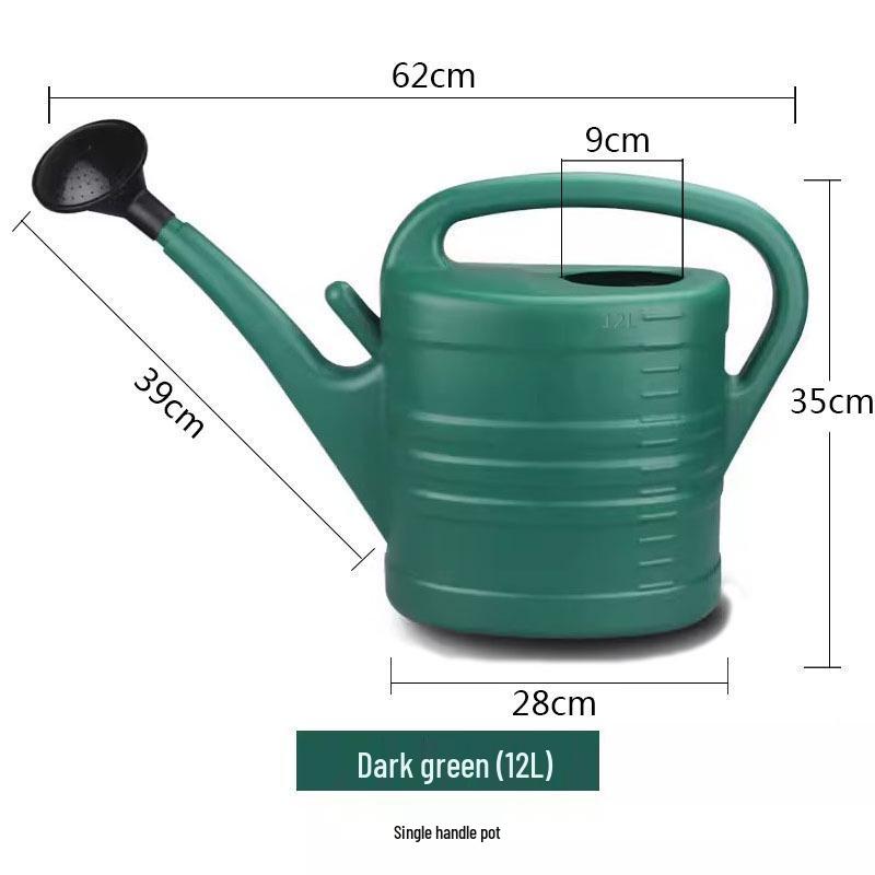 Versatile Large Capacity Watering Can for Gardens, Nurseries, and Balconies