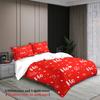 Christmas Bedding Set Soft Duvet Cover Set Quilt Cover With Pillowcases For Bedroom Decor Birthday Gift Christmas Gift Home Deco