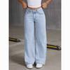 Bestselling High-Waisted Straight Loose Fashion Women's Denim Jeans - Global Style