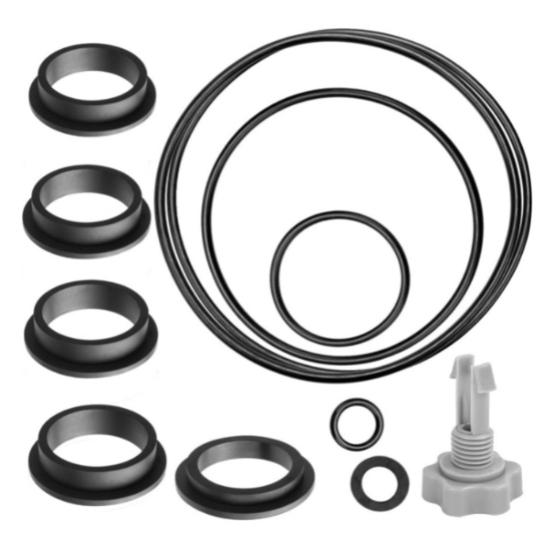 25013 O-Rings Gasket Kit L-Shape O-Rings with Air Release Valve Repair Seals Set Replacement for Pool Sand Filter Pumps