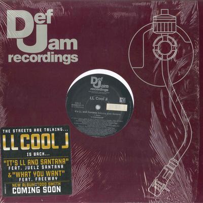 12inch Record LL COOL J - It's Ll And Santana / What You Want B000615711 DEF JAM 2005 US Rap & Hip-Hop/R&B Used