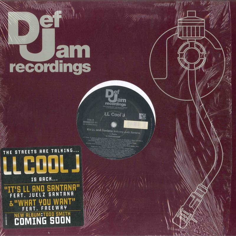 

12inch Record LL COOL J - It s Ll And Santana / What You Want B000615711 DEF JAM 2005 US Rap & Hip-Hop/R&B Used