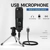 MICVISTA USB Microphone ? Metal Condenser Recording ? Microphone Tripod ? For Laptop Mac or Windows ? Cardioid Studio Recording Vocals, Voice-Overs, S