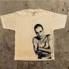 Hip Hop Street Y2K New Retro Portrait Guess Train Classic Design Tshirt Mens Tshirt Summer New Unisex Casual Tshirt