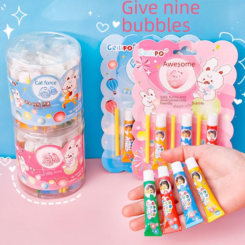 Bubble Adhesive Blowing Space Balloon Children Toy Safe Indoor Outdoor Toys