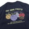 European and American Style Loose Fit Crew Neck Cotton T-Shirt with Letter Print