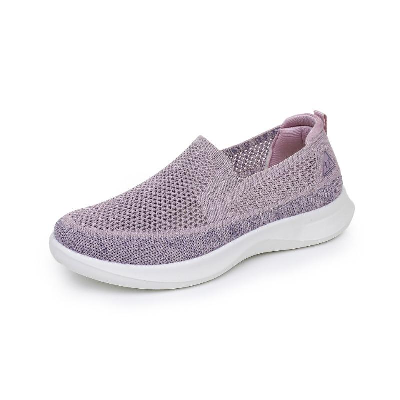 Shoes women's summer new versatile casual sports soft sole breathable and wear-resistant one-pedal mother shoes