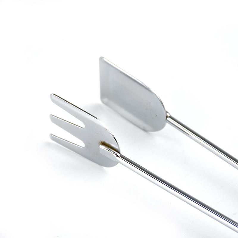 Clești extra lungi pentru cărbune pentru grătar în aer liber și aragaz de uz casnic