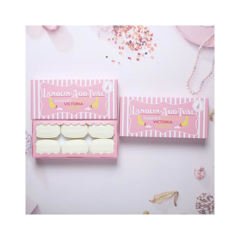 (Offizieller Vertriebspartner) Schwedische Ei-Packung Tiefenreinigung Blasen für Alle Hauttypen 50g x 6 1 Box + GESCHENKTASCHE