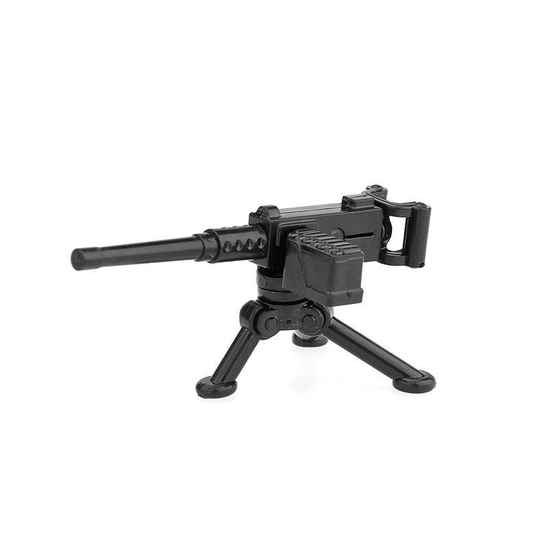Military Soldier Figures Weapon Building Blocks Accessory Machine Guns Gatling Moxin Nagan Rocket Launcher Shield Toys Gift D124