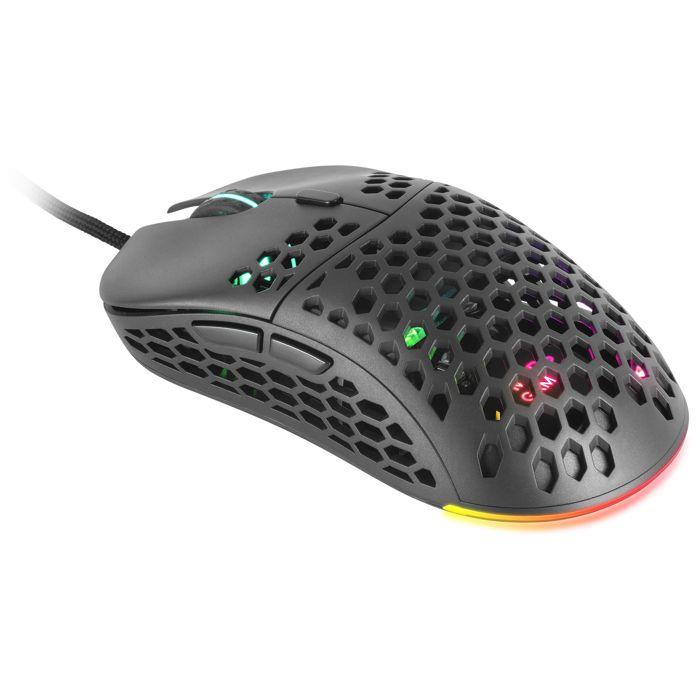 Souris Gamer - MARS GAMING - MM55 RGB - 12800 DPI - 7 Boutons Programmables - Filaire
