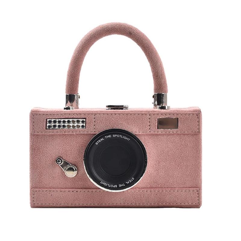 Women Personalized Fashion Camera Shape Clutch Ladies Casual Mini Crossbody Bag Small Shoulder Bag Purse